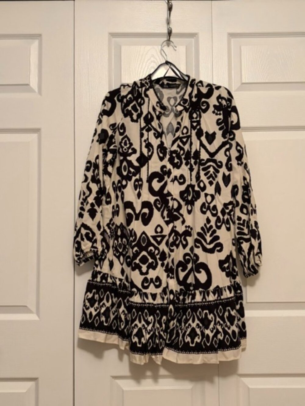 Printed Mini Dress by Zara